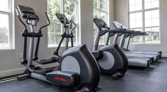 elliptical machines at The Residences at Brookside