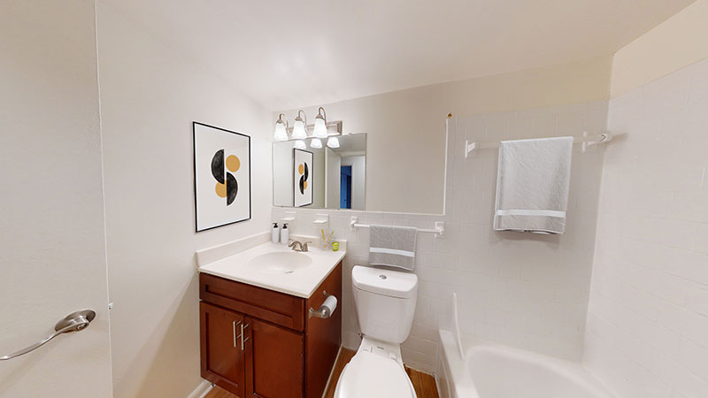 bathroom at The Residences at Brookside